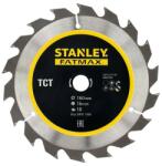 STANLEY Disc TCT/HM FatMax geometrie dinti-atb, de 160x16mm, 18 dinti, Stanley (STA15315-XJ) - bricolaj-mag Disc de taiere