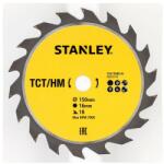 STANLEY Disc TCT/HM, 150x16mm, 18 dinti, Stanley (STA13080-XJ) - bricolaj-mag Disc de taiere