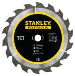 STANLEY Disc TCT/HM FatMax pentru taiere cu fierastrau circular 184x16mm, 18 dinti, Stanley (STA15360-XJ) - bricolaj-mag Disc de taiere