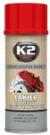 K2 autokosmetika K2 BRAKE CALIPER PAINT 400 ml PIROS - festék féknyergekhez és fékdobokhoz