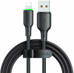 Mcdodo USB és Lightning kábel Mcdodo CA-4741 LED fény 1.2m (fekete) (CA-4741)