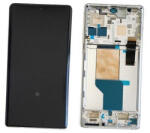 Motorola Edge 30 Ultra XT2241 Előlap Keret+LCD Kijelző+Érintőpanel, Fehér, Starlight White (5D68C21453, 5D68C21261) Service Pack