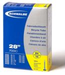 Schwalbe SV15L 622 x 18/25 (700c) országúti belső gumi 60 mm hosszú bontható szeleppel, 105 g, presta