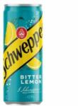 Schweppes Üdítőital szénsavas SCHWEPPES Bitter Lemon 0, 33L (30.00778)