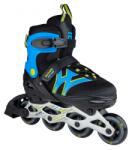 Skatelife Motion Inline Adjustable Skates Black/Blue - 30/33 Role