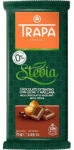Trapa Stevia, tejcsokoládé mogyoróval, 75g - fittipanna