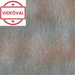 Erismann Collage barna-fényes rozsdabarna-szürkésbarna pampafű mintás tapéta 10380-48