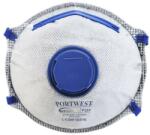  P223WHR Portwest FFP2 aktívszenes szelepes Dolomit légzésvédő maszk (10 db) (P223WHR)