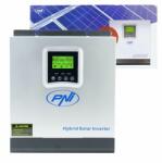 PNI Invertor solar pni greenhouse sc1800c pro 3kw 13a 3000va, 24v, mppt 60a, off grid hibrid sinus pur, putere maxima de intrare de la panourile fotovoltaice: 2000w, curent maxim de incarcare solara: 30 a