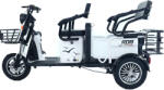 RDB Tricicleta electrica RDB G-KLASS, fara permis, 1500W, 2022, 25 km h, autonomie 35-45 km, Rosu-Negru-Albastru-Alb (RDB G-KLASS)