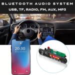 AVEX Modul Bluetooth, MP3, radio FM, citire USB/TF, afisaj LED, intrare AUX, telecomanda