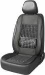 AMiO Husa scaun auto cu bile de masaj si suport lombar, dimensiuni 110 x 46 cm, culoare Neagra