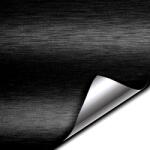 AVEX Folie colantare auto Aluminiu Polisat Negru (1m x 1, 52m)