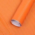 AVEX Folie colantare auto Carbon 3D - Orange (3m x 1, 27m)