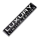 AVEX Emblema auto metalica LUXURY, reliefata 3D, dimensiune 7, 5 x 1, 5 cm