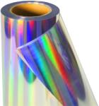 AVEX Folie HOLOGRAFICA pentru colantare elemente auto, 200g/mp, printabila Pigment, Laser, Solvent, UV (3m x 60cm)