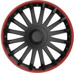 VERSACO Set 4 capace roti model CRISTAL 15" - RED & BLACK
