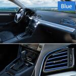 AVEX Banda decor interior crom TUNING, 5m, ALBASTRU
