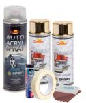 AVEX Kit complet reparatie si vopsire jante culoare Auriu Metalic, V2