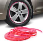 AVEX Inele de protectie si decor jante, adezive, din plastic flexibil - PINK