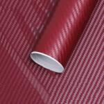 AVEX Folie colantare auto Carbon 3D - Visiniu (3m x 1, 27m)