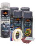 AVEX Kit complet reparatie si vopsire jante culoare Gri Inchis, V4