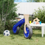 vidaXL kék egyensúlyozó-kerékpár gyerekeknek felfújható kerekekkel (358358)