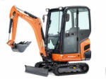Kubota KX016 minikotró 9, 6 kW | 778 cm³ | Ásási mélység: 2250 mm (KX016-4 G)