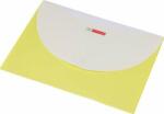 Panta Plast Pungă de arhivare A4, PP, patent, două buzunare, 200 microni, PANTA PLAST, galben pastel (0410-0017-06)