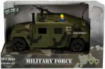 Hero Combat Jeep militar cu lumini si sunete, Hero Combat, 23 cm, Verde