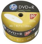 HP DVD-R lemez, nyomtatható, 4, 7GB, 16x, 50 db, zsugor csomagolás (DVDH-16Z50)