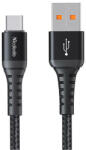 Mcdodo Cablu pentru incarcare si transfer date Mcdodo CA-2270, USB la USB-C, 65W, 3A, 480 Mbps, 0.2m Negru (CA-2270)