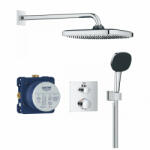 GROHE QuickFix Precision Thermostat rejtett zuhanyrendszer Vitalio Comfort 250 fejzuhannyal, króm 34882000 (34882000)