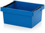 AUER Packaging Kék Tárolóláda, Összerakó Kengyellel (600X400X270) MBB 6427 (MBB6427)