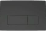 Geberit Clapeta actionare rezervor WC incastrat, Geberit Delta50, negru mat, 115.119. 14.1 (115.119.14.1)