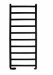 REGNIS DEX, fűtőtest 430x1520mm, 642W, matt fekete, DEX150 / 40 / FEKETE (DEX150/40/BLACK)