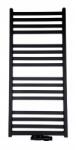 REGNIS LOX, fűtőelem 300x1500mm központi csatlakozással 50mm, 644W, fekete matt, LOX150/30/D5/FEKETE (LOX150/30/D5/BLACK)