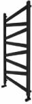 REGNIS Kalipso MIX, fűtőtest 440x1000mm, 396W, matt fekete, MK100 / 40 / FEKETE (MK100/40/BLACK)