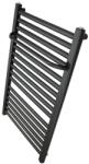 REGNIS LE-R, fűtőelem törülközőtartóval 540x1205mm, 627W, fekete, LE-R/1205/540/D500/FEKETE (LE-R/1205/540/D500/BLACK)
