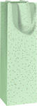  Stewo italtasak (11x10, 5x36 cm) halványzöld, ezüst pöttyös, Yvie (4) (2546537343)