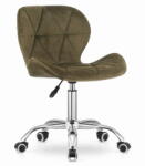  Scaun de birou AVOLA VELVET maro