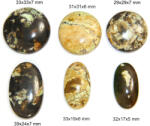  Pandantiv Opal Brandy Mineral Natural - Oval - Rotund - 29-39x17-33x5-7 mm - 1 Buc