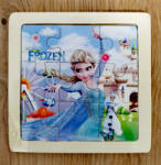  Puzzle mic din lemn cu 9 piese Frozen 2 (102001)