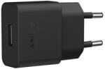 Sony UCH20 hálózati töltő USB aljzat (5V/1.5A, gyorstöltő, 7.5W) FEKETE (UCH20)