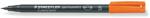 STAEDTLER Маркер Staedtler Lumocolor 313 OHP S, оранжев (21097-А-ОРАНЖЕВ)