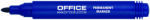 Office Products Перманентен маркер Office Products, скосен връх, син (28230-А-СИН)