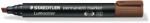 STAEDTLER Маркер Staedtler Lumocolor 350, ск. връх, кафяв (21123-А-КАФЯВ)