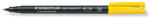 STAEDTLER Маркер Staedtler Lumocolor 317 OHP М, жълт (21103-А-ЖЪЛТ)