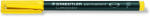 STAEDTLER Маркер Staedtler Lumocolor 318 OHP F, жълт (21108-А-ЖЪЛТ)