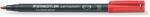 STAEDTLER Маркер Staedtler Lumocolor 314 OHP B, червен (21098-А-ЧЕРВЕН)